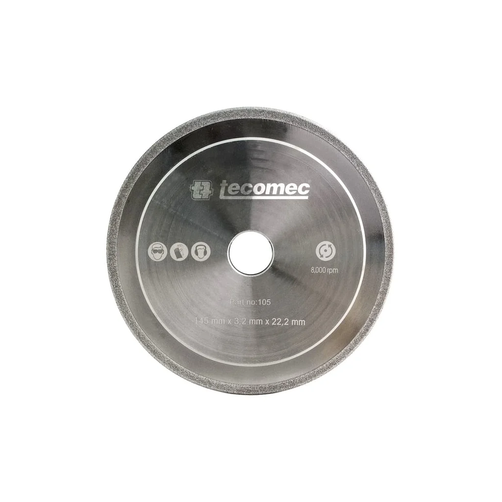 [AMAT2-28952] Disc diamantat de rectificat 145x22.2x3.2mm pentru pasul lanțului de la 1/4" la 3/8" 01005053
