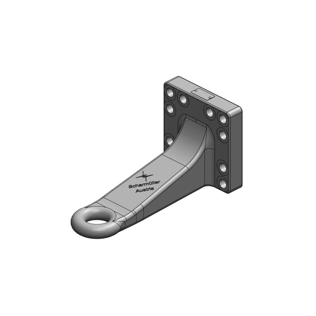[AMAT2-29291] Ochet de remorcare diametru 50mm 160x160 offset L340 DIN 9678-2 00665460A02