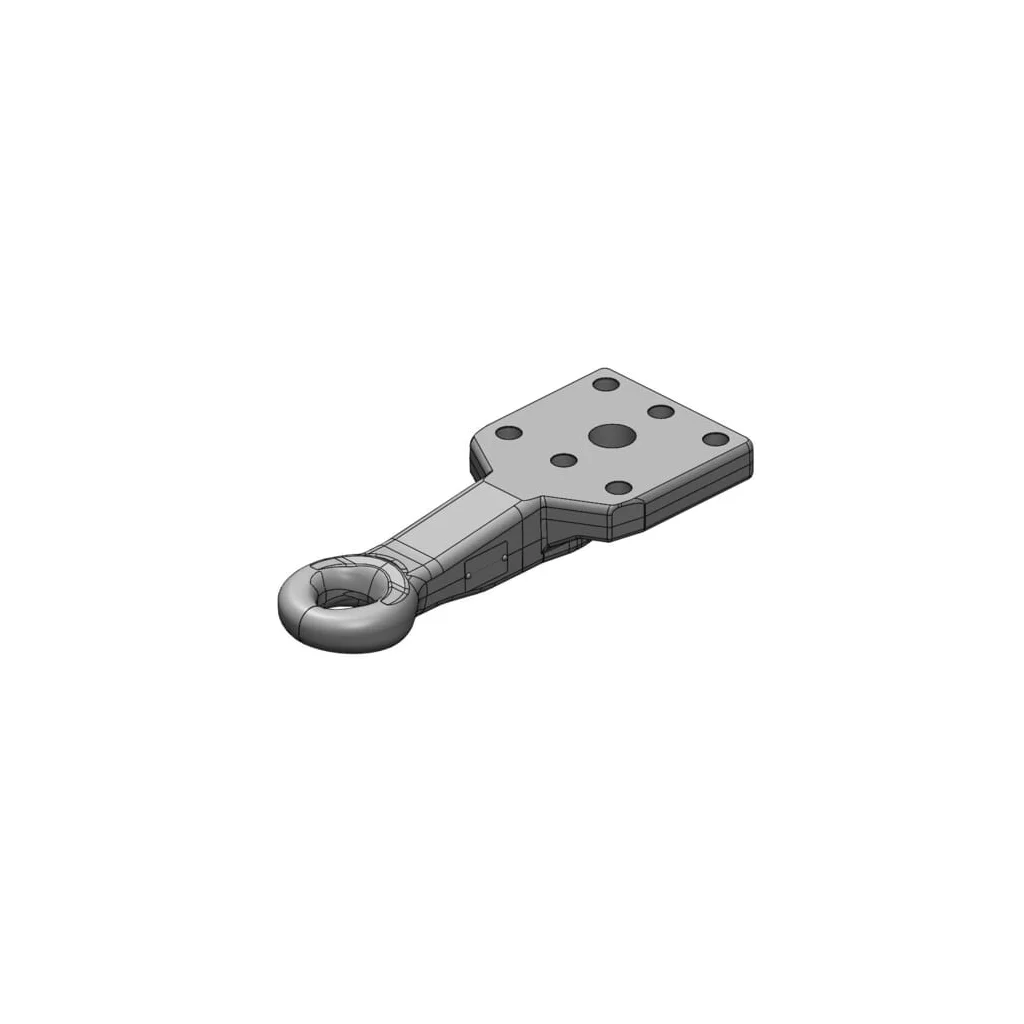 [AMAT2-29311] Ochet de remorcare cu diametrul de 40mm 130x115, flanșă orizontală 00655510A02