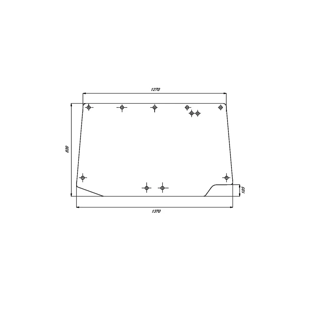 [AMAT2-29330] Geam spate superior 0077338010N