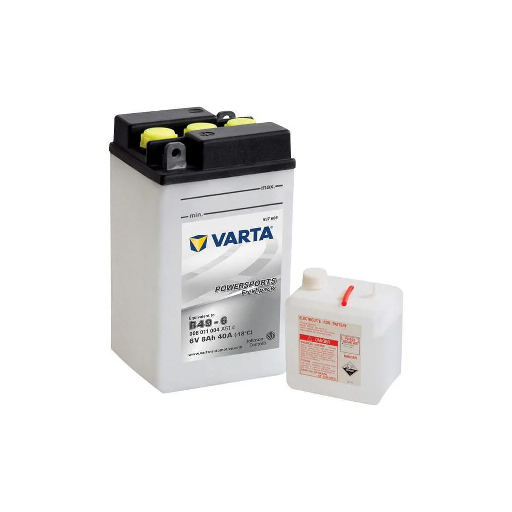 [AMAT2-29445] Baterie 6V 8Ah 40A Powersports Freshpack VARTA 008011004I314PS