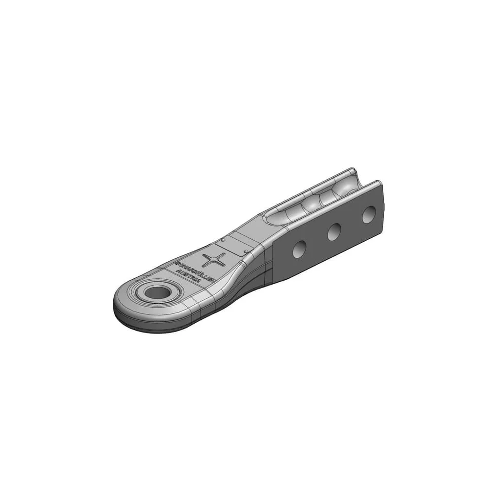 [AMAT2-29667] Ochet de remorcare Cat. 2 diametru 33mm H-Schaft 80x60 3 găuri diametru 25mm 006511500A01