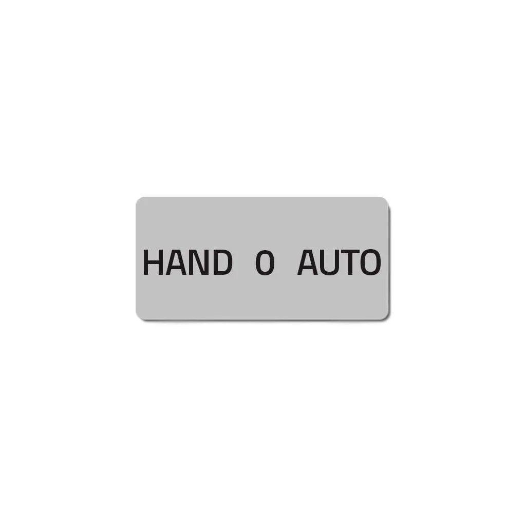 [AMAT2-30294] Etichetă "HAND   0   AUTO" 02097T