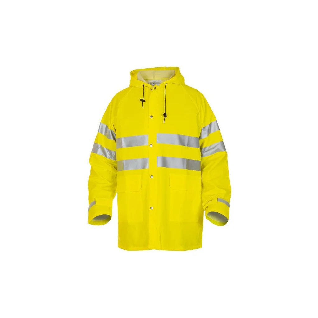 [AMAT2-30811] Jachetă ploaie cu glugă reflectorizantă Hi-vis galbenă L EU:52-54 Hydrosoft Valencia Hydrowear 015757FYL