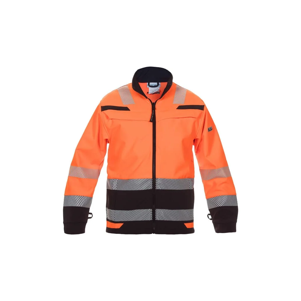 [AMAT2-31638] Jachetă Softshell portocalie/neagră L EU:52-54 Trendy High Visible Line Telford Hydrowear 04025985OBL
