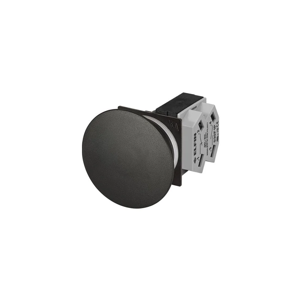 [AMAT2-32216] Buton ciupercă, negru, 60mm 030RFFNF1