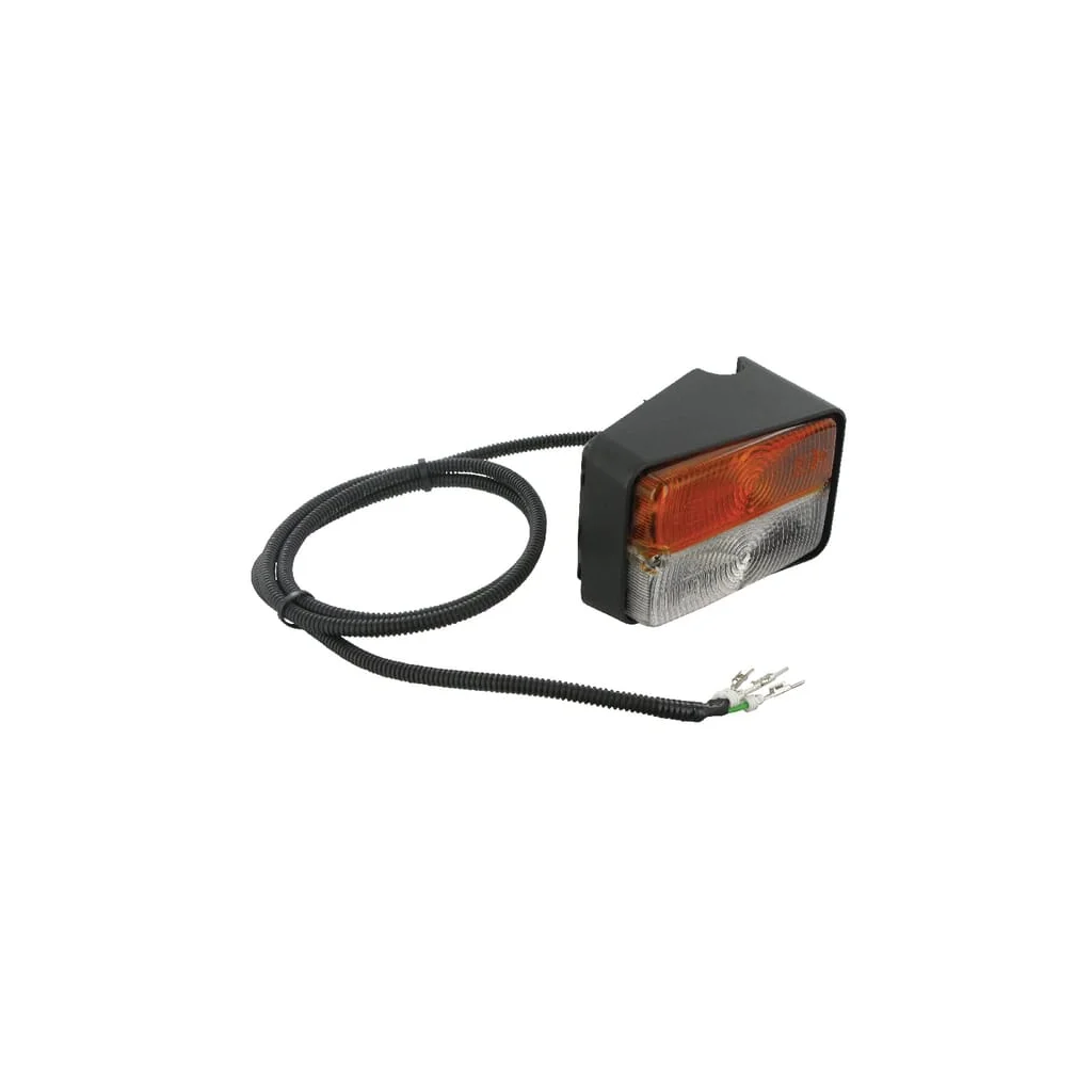 [AMAT2-32372] Lumină de direcție și poziție RH rectangulară, 12V, chihlimbar/transparentă, fixare cu șuruburi, Cobo 0307530000