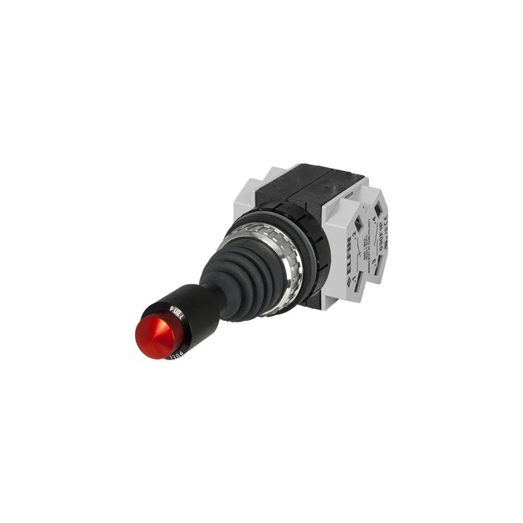 [AMAT2-32535] Joystick, 2 poziții, 2 reveniri cu arc, cu interblocare, 2 N.D.+2 N.Î. 030MTTNB