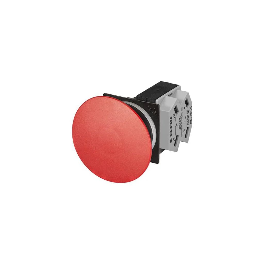 [AMAT2-33060] Buton ciupercă, roșu, 60mm 030RFFRF1