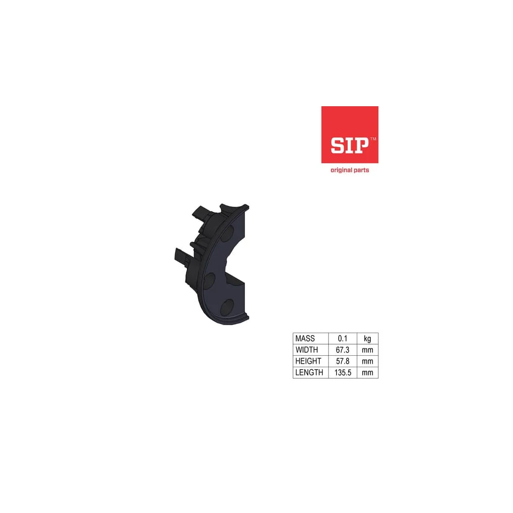 [AMAT2-33391] Carcasă pentru dinți cu arc 6 mm 2 030111205