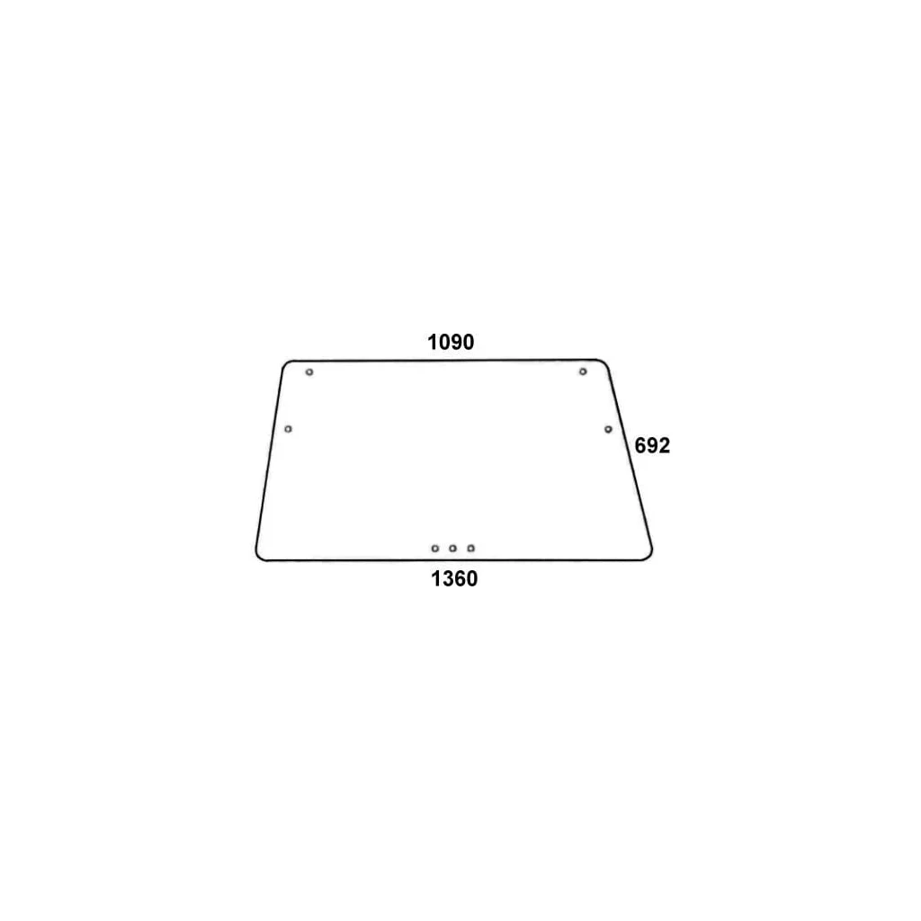 [AMAT2-35248] Geam frontal partea de sus 04363391N