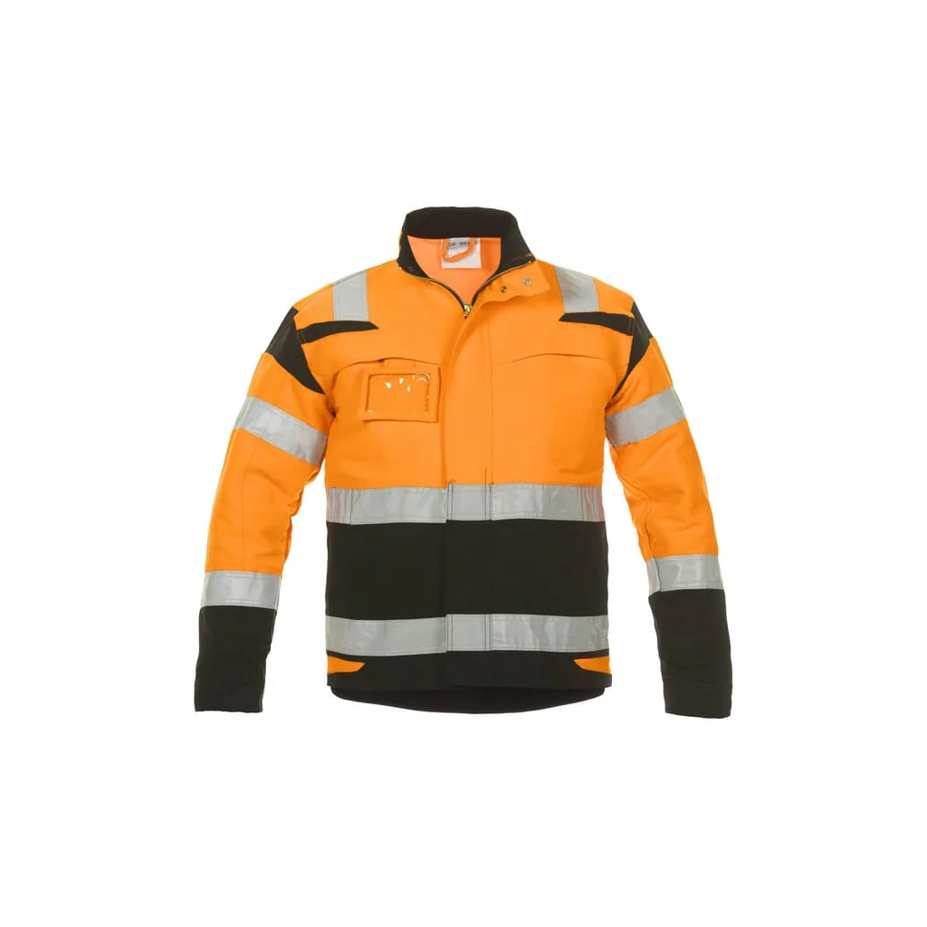 [AMAT2-36681] Jachetă de lucru portocalie/neagră S EU:48 Trendy High Visible Line Harwich Hydrowear 044479OB48