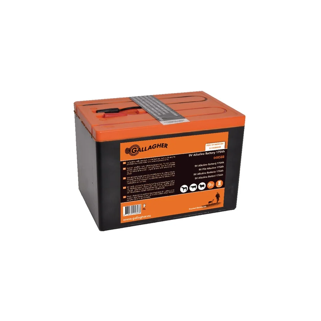[AMAT2-37010] Baterie 9V 175Ah Gallagher 048588GAL