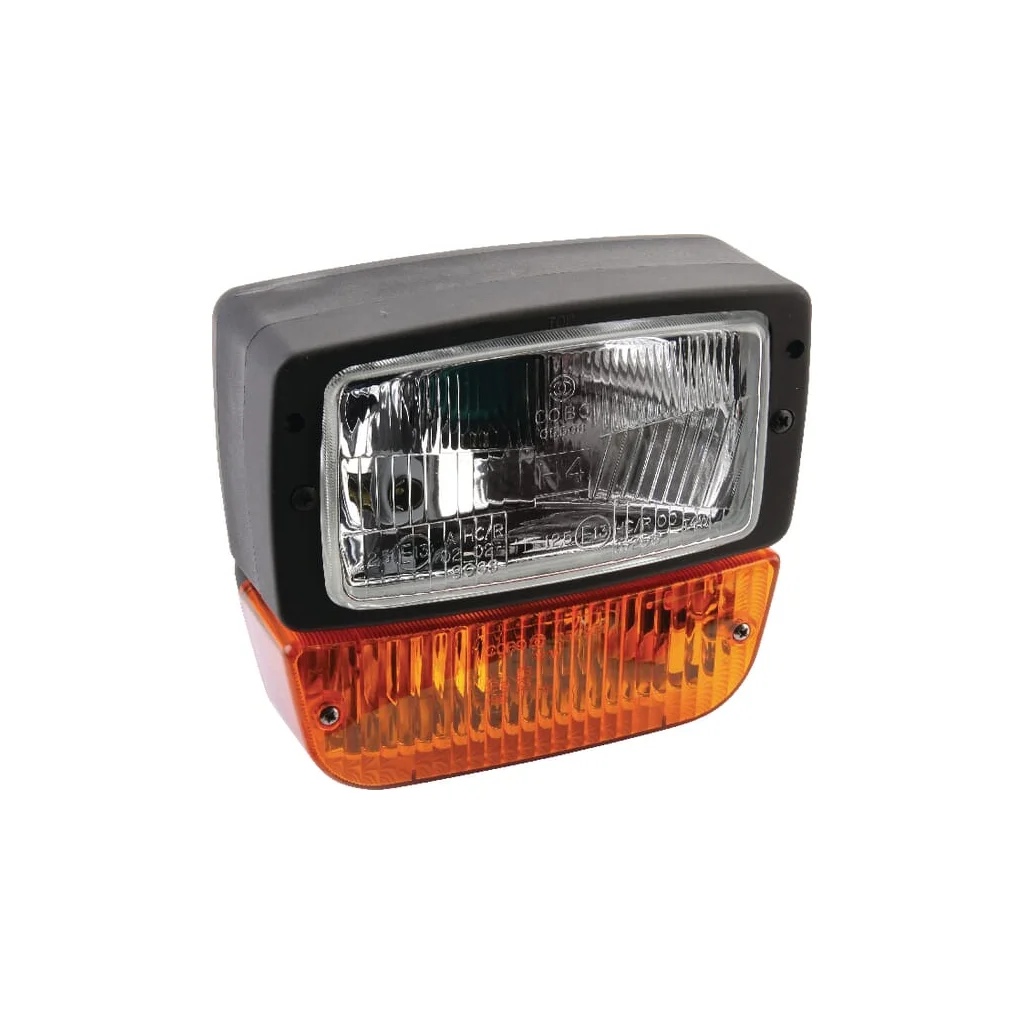 [AMAT2-37747] Far Incandescent/Halogen, stânga, pătrat, galben/transparent, prindere cu șuruburi, 184x167mm, Deutsch 6 pini, Cobo 05098200