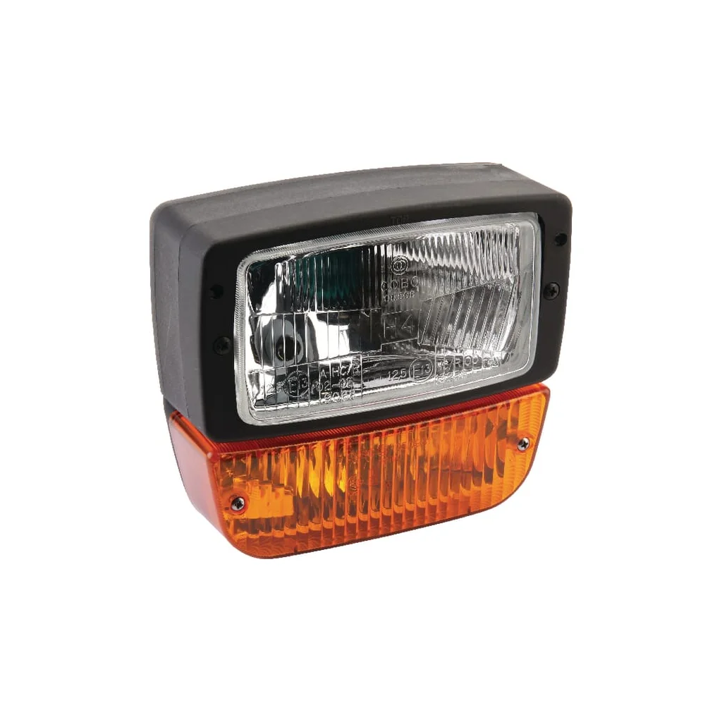 [AMAT2-38013] Far halogen, RH pătrat, galben/transparent, prindere cu șurub, Deutsch 6 pini, Cobo 05098100