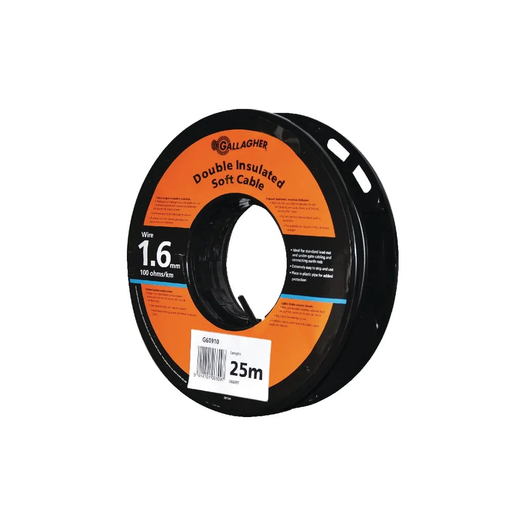 [AMAT2-38790] Cablu de pământare/alimentare 1,6mm/25m 066097GAL