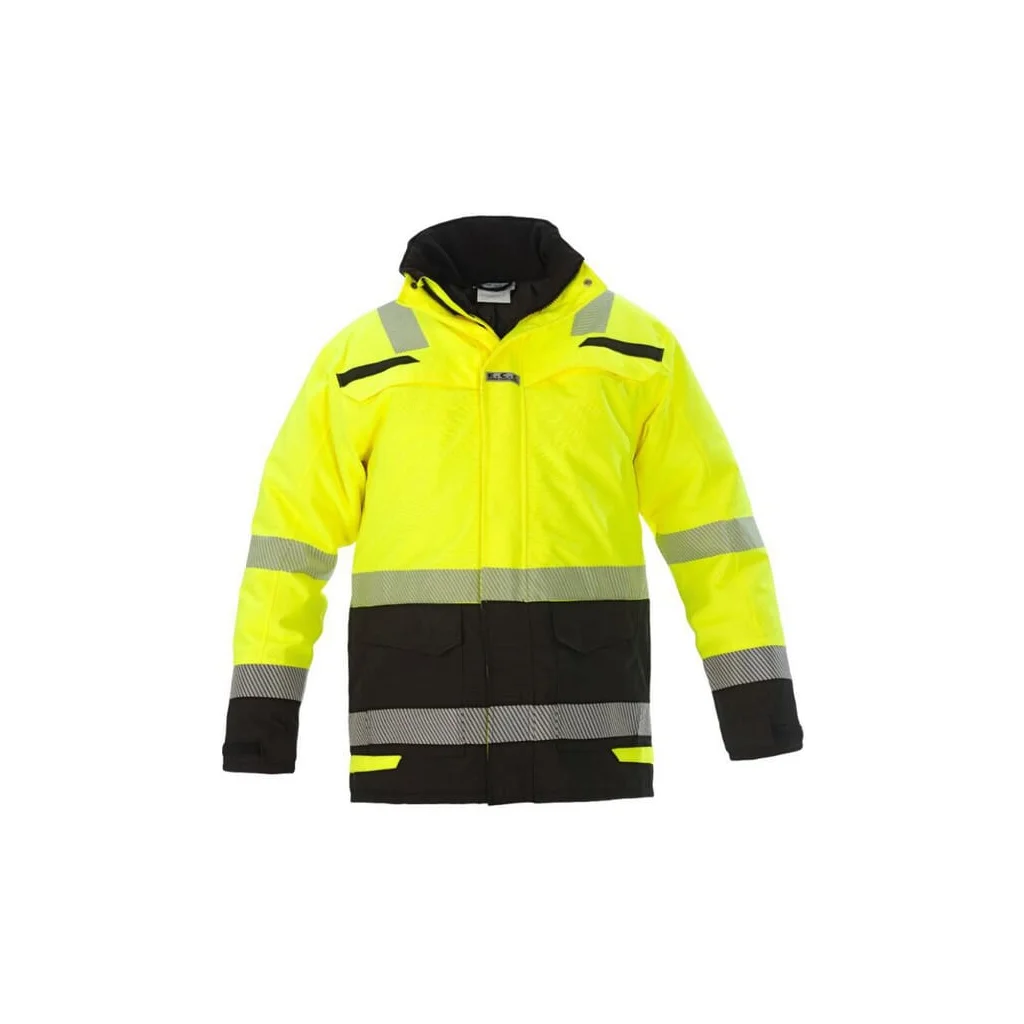[AMAT2-39988] Jachetă Parka reflectorizantă Hi-vis galbenă/neagră XL EU:56 RS Line Uddel Hydrowear 072398YBPXL