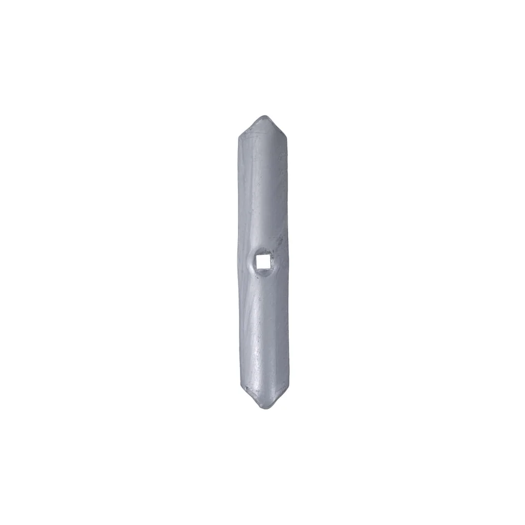 [AMAT2-44248] Vârf de cultivator, 210x35x8mm, 1 orificiu, reversibil, potrivit pentru Kongskilde 101000948