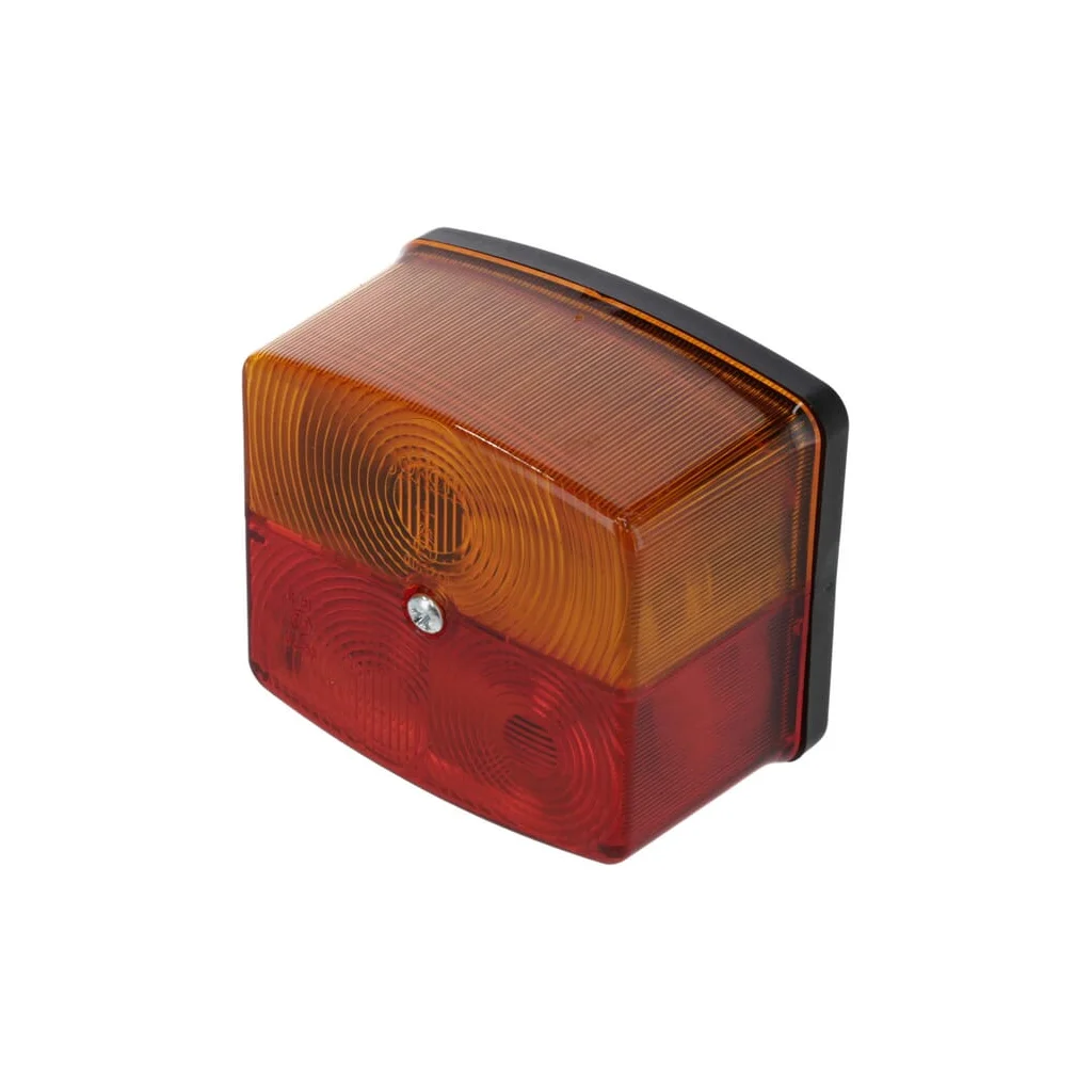 [AMAT2-45498] Lumină spate pătrată, 12V, galben/roșu, prindere cu șurub, 95x85x55mm, BBS(K) 6025, stânga 106025110