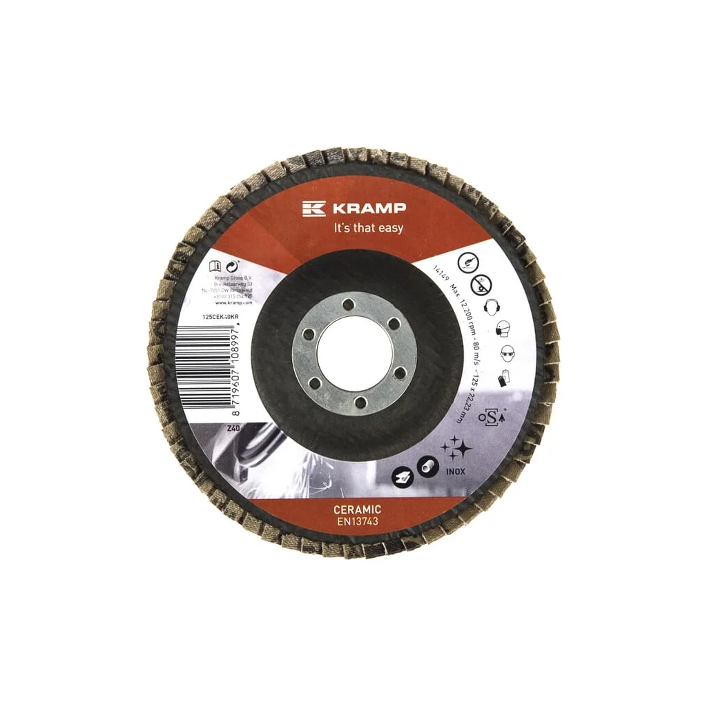 [AMAT2-59183] Disc lamelar ceramică 125mm K40 125CEK40KR