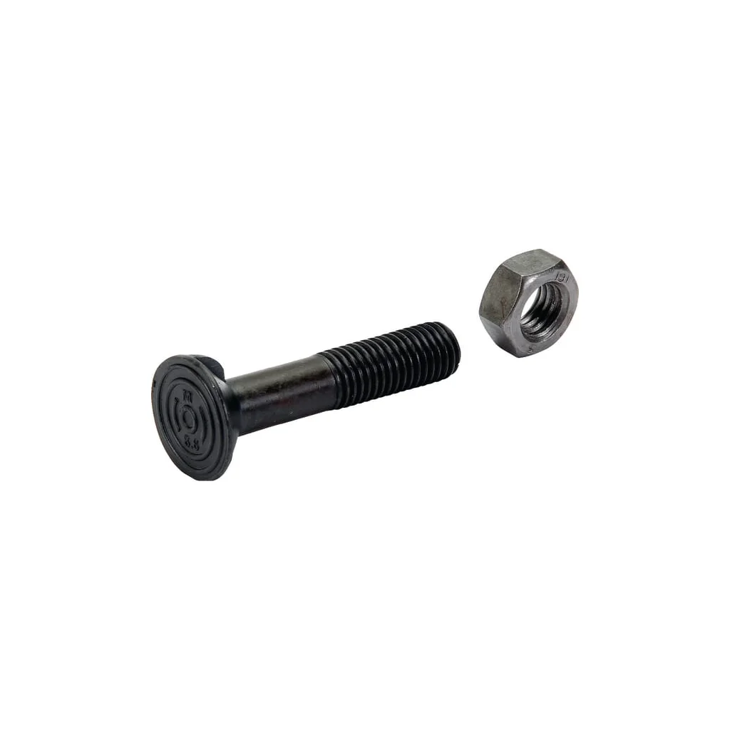 [AMAT2-68098] Șurub și piuliță de plug M14x70, 2 Nib DIN11014 cl. 8.8 14702N