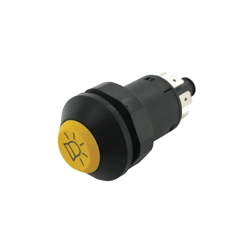 [AMAT2-49310] Comutator tip buton girofar rotund galben 11175240PN