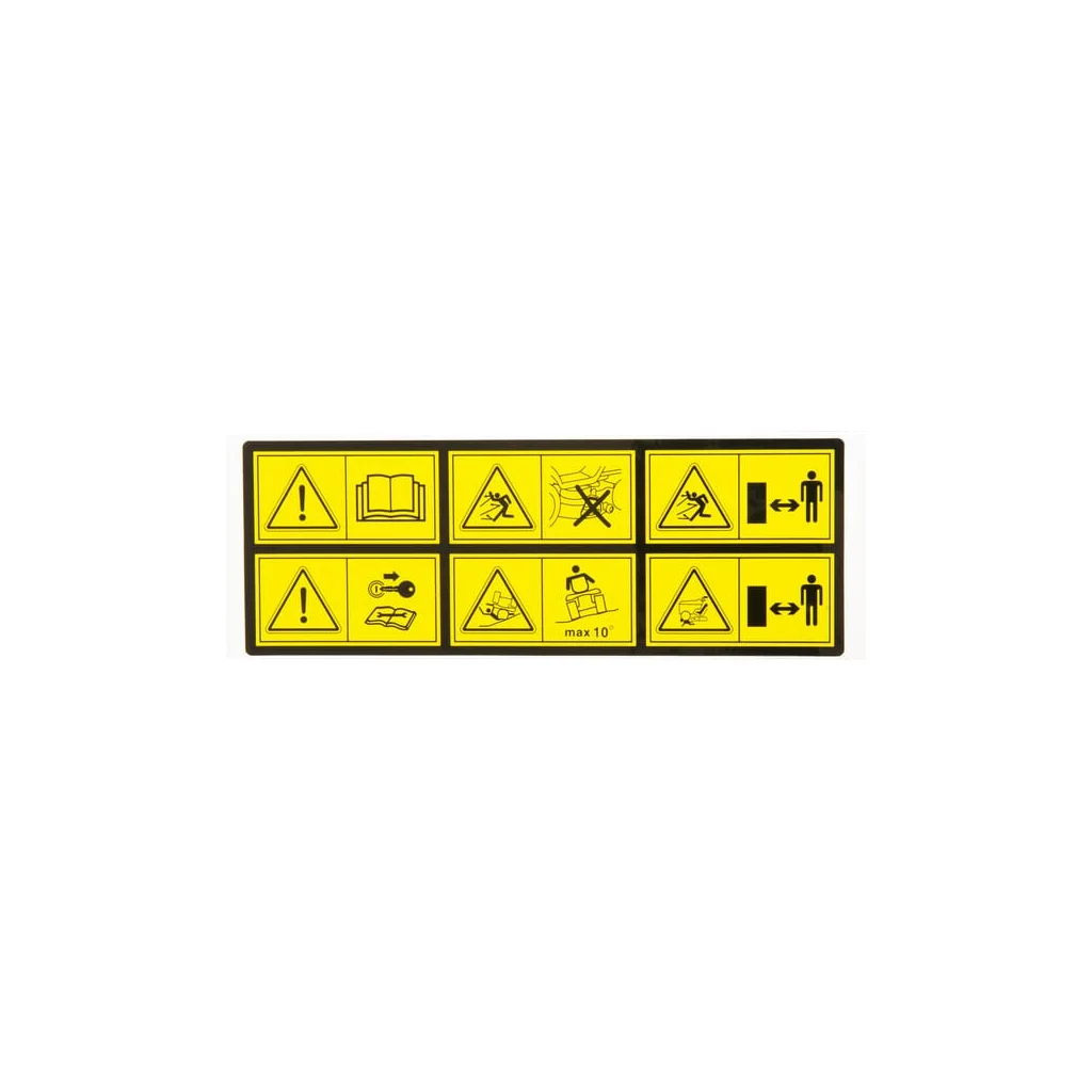 [AMAT2-52661] Etichetă de siguranță 6 pictograme 1143623651