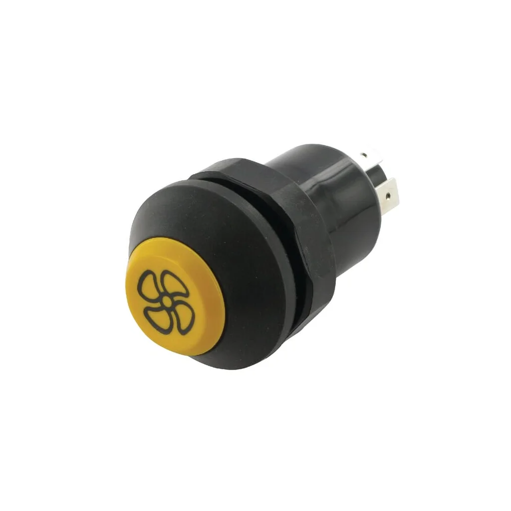 [AMAT2-49816] Comutator tip buton ventilator rotund galben 11130560PN