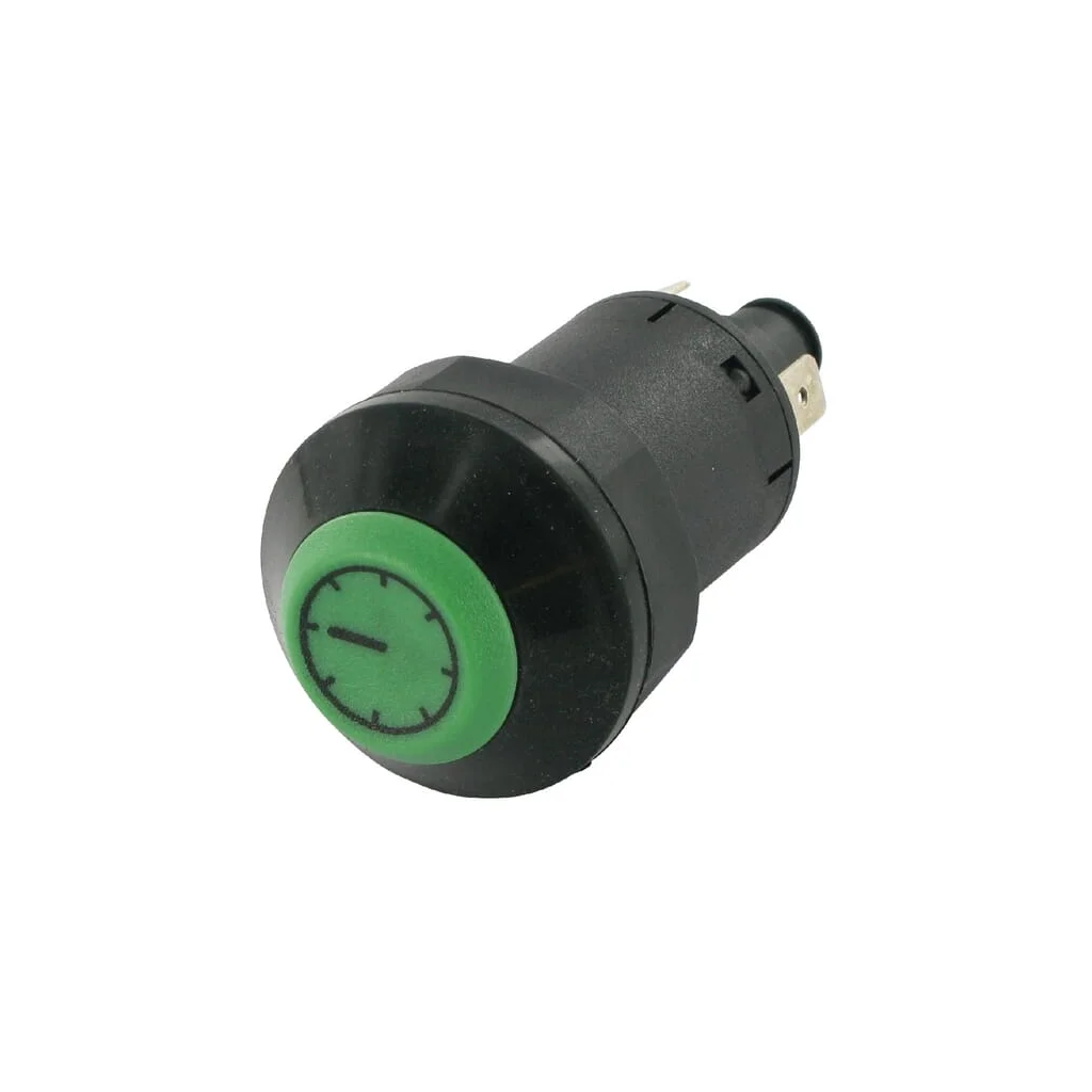 [AMAT2-49873] Comutator tip buton afișare ceas rotund verde 11215400PN