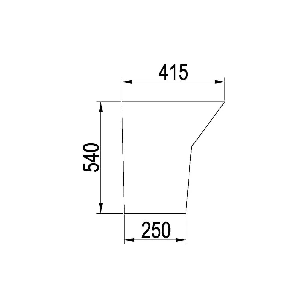 [AMAT2-63125] Geam lateral 1332268C1N