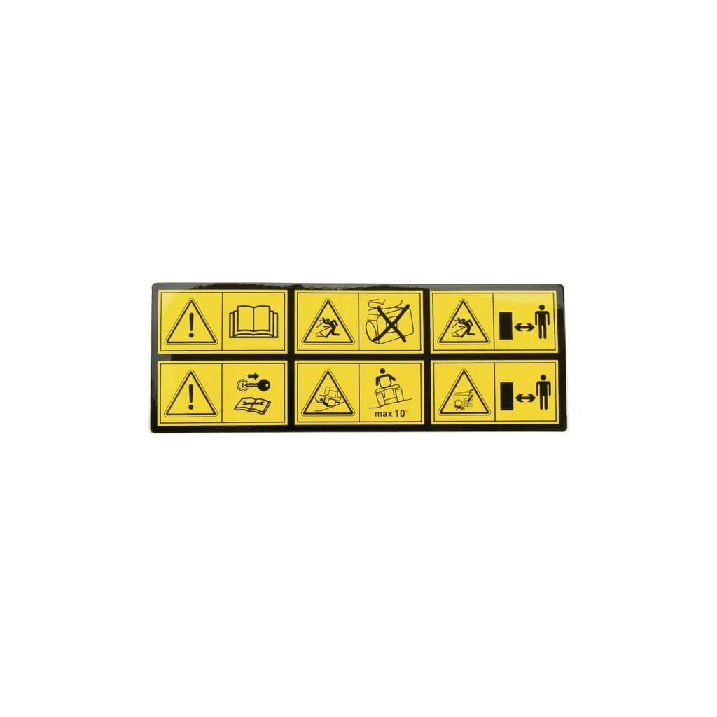 [AMAT2-53049] Etichetă de avertizare 6 pictograme 1143615531