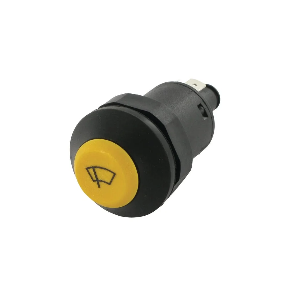 [AMAT2-50010] Comutator tip buton interval ștergere rotund galben 11140100PN