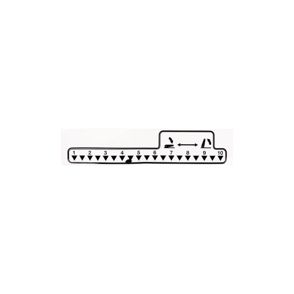 [AMAT2-47950] Etichetă gradaţie echipament de ridicare Case IH 1091998R1