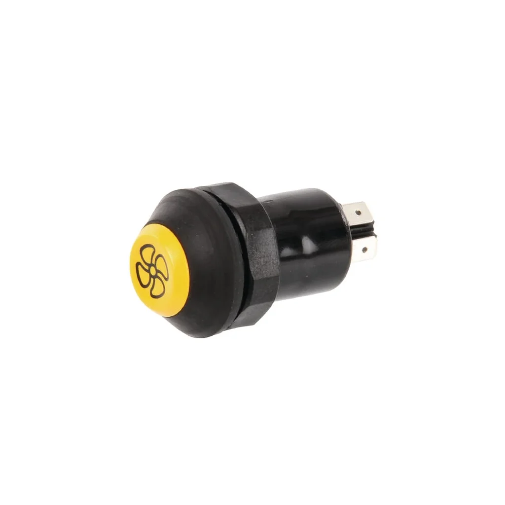 [AMAT2-50058] Comutator tip buton ventilator rotund galben 11145100PN