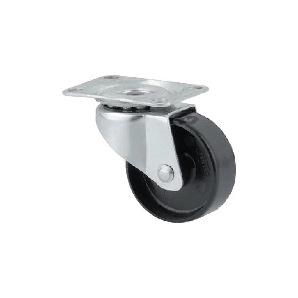 [AMAT2-66512] Rolă pivotantă diametru 50x21mm suport 59x47mm sarcină 40kg Tente 1430POI050P605947