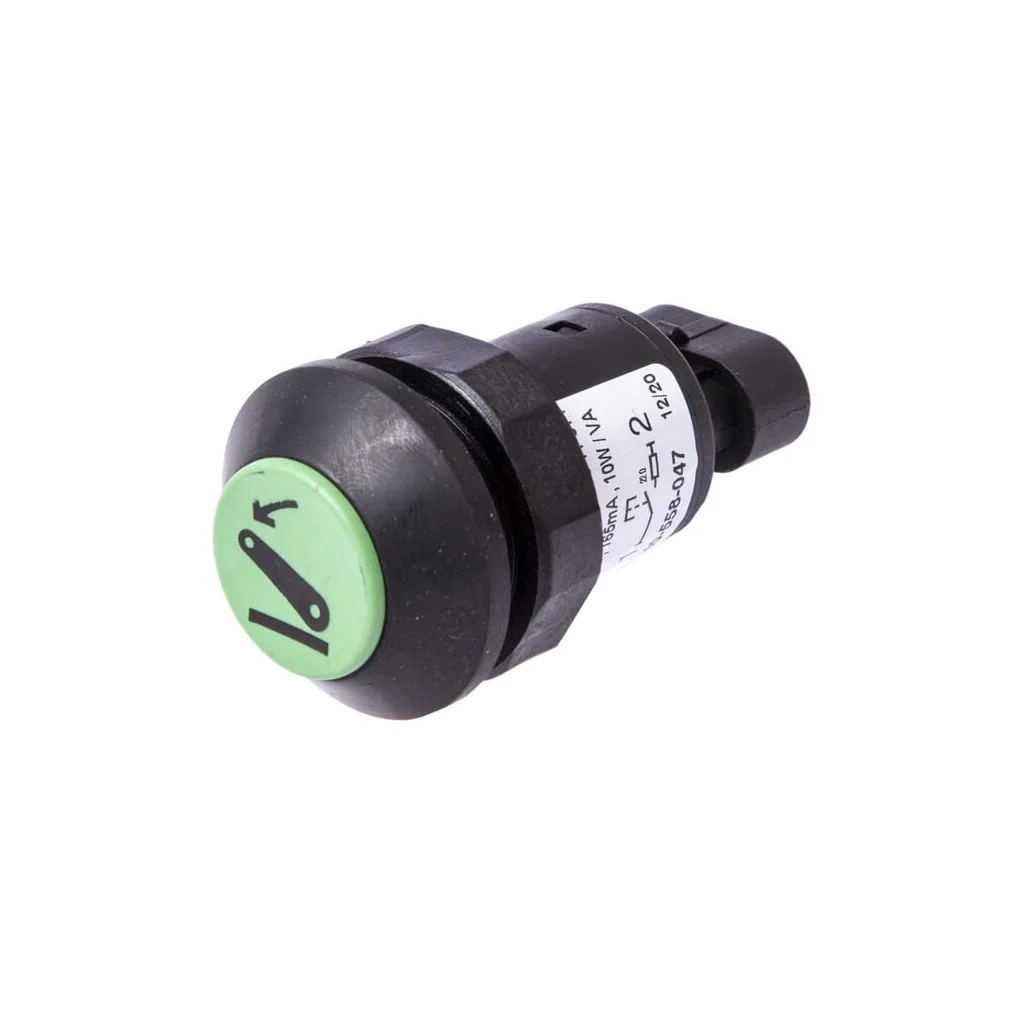 [AMAT2-56358] Comutator tip buton coborâre cuplaj rotund verde 11911014PN