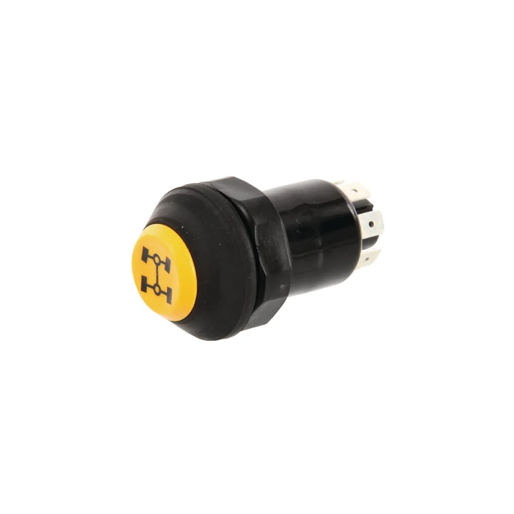 [AMAT2-48213] Comutator tip buton tracțiune pe 4 roți rotund galben 11100160PN