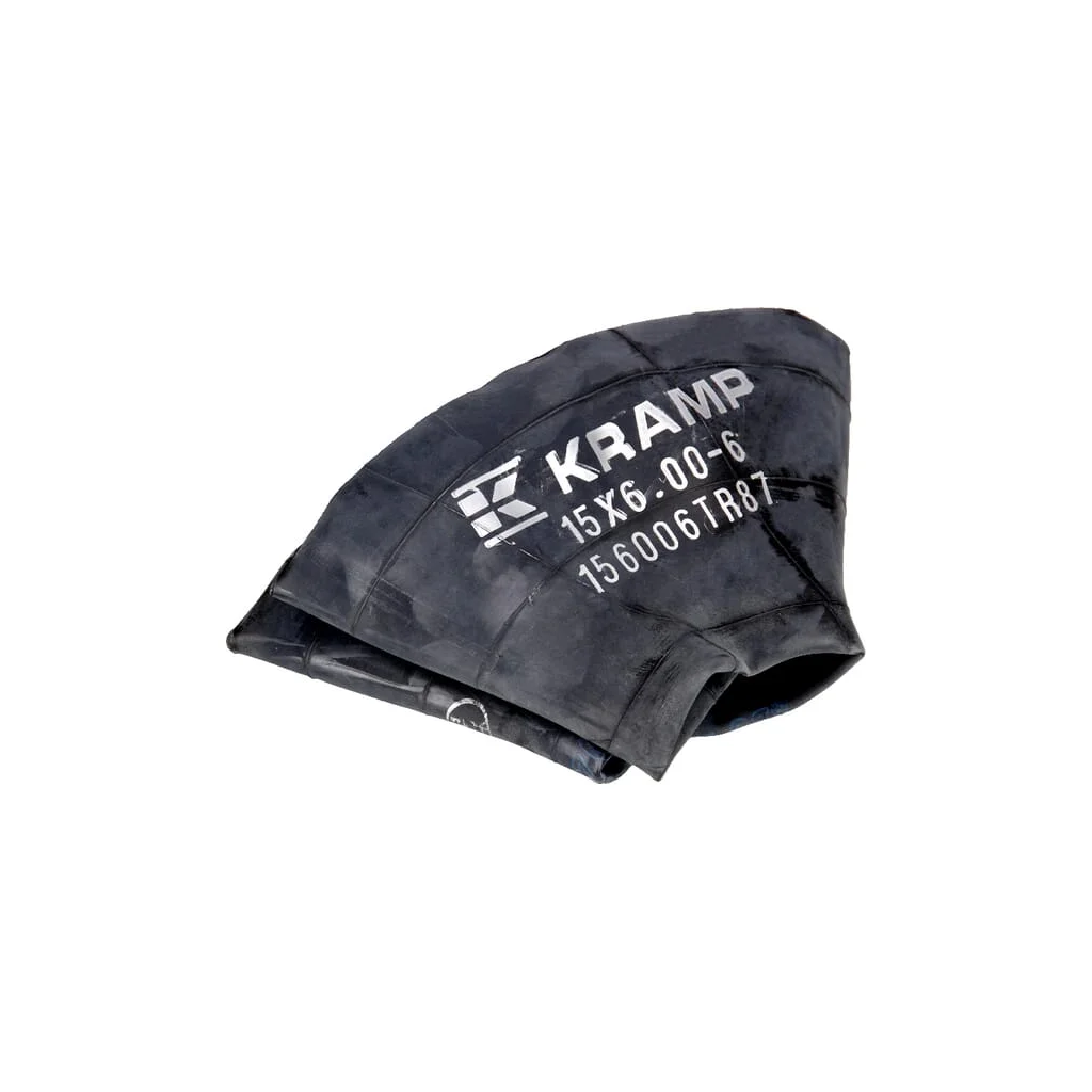 [AMAT2-71531] Cameră anvelopă pentru jantă diametru 6" 15x6.00-6 cu valvă curbată 90° TR87 Kramp 156006TR87