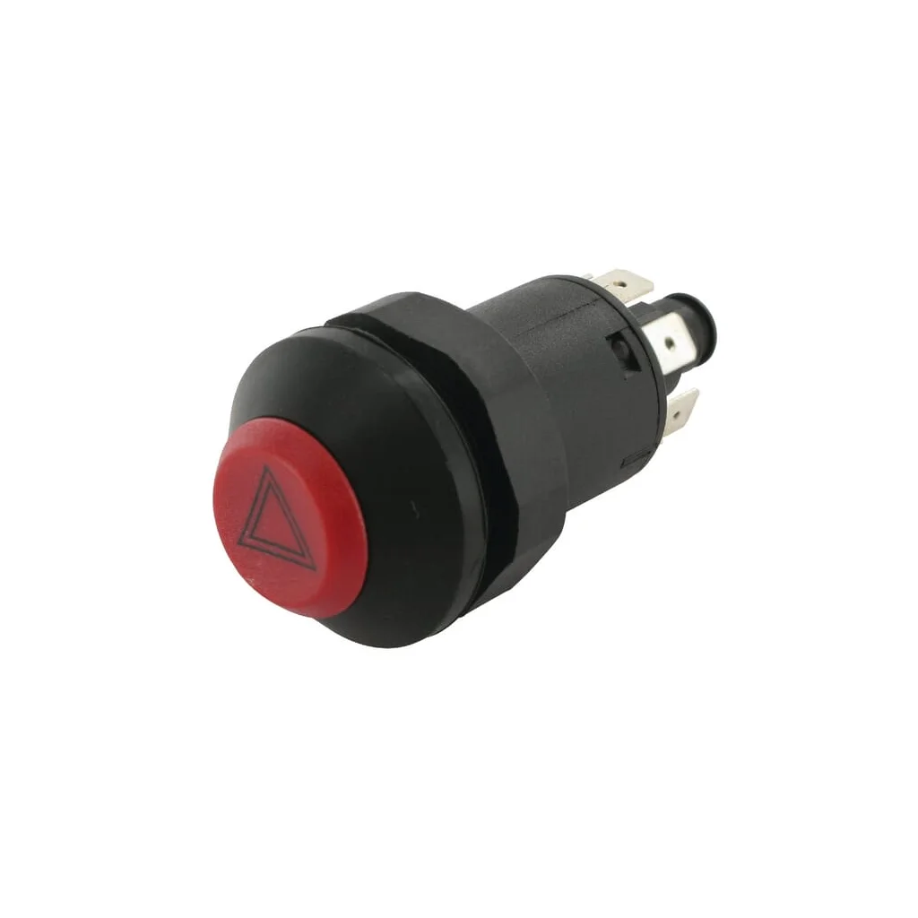 [AMAT2-48414] Comutator tip buton lumini de avarie rotund roșu 11100080PN