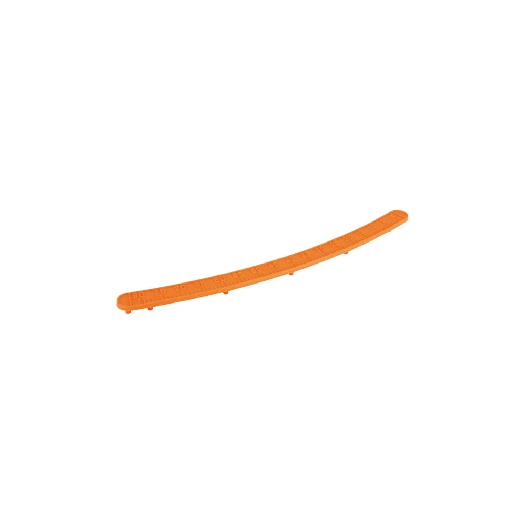 [AMAT2-48537] Scală dreapta  3x20x330mm plastic PP portocaliu 1108100