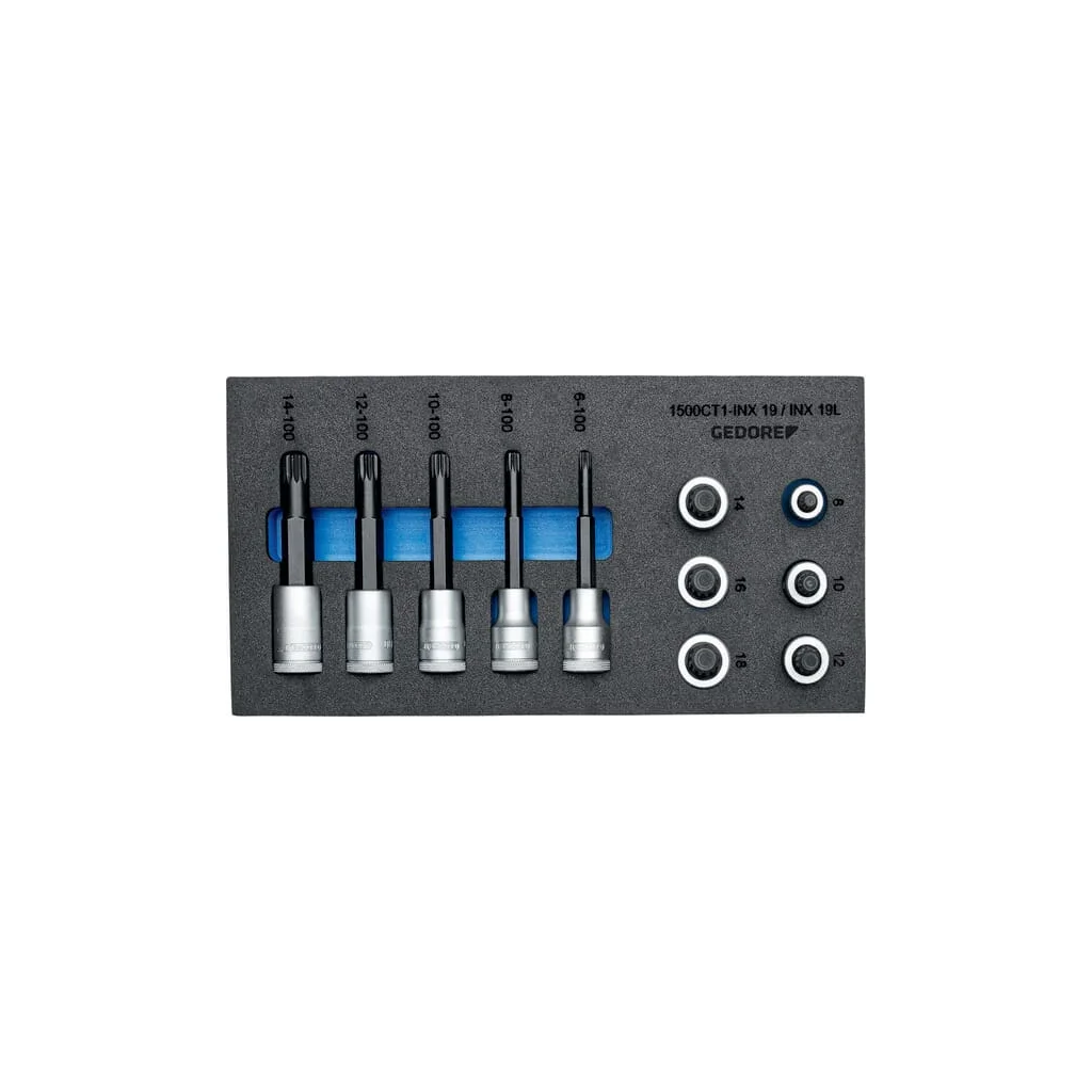 [AMAT2-69766] Set capete șurubelniță 1/2" în modul 1/3 CT 1500CT1INX19LKGED