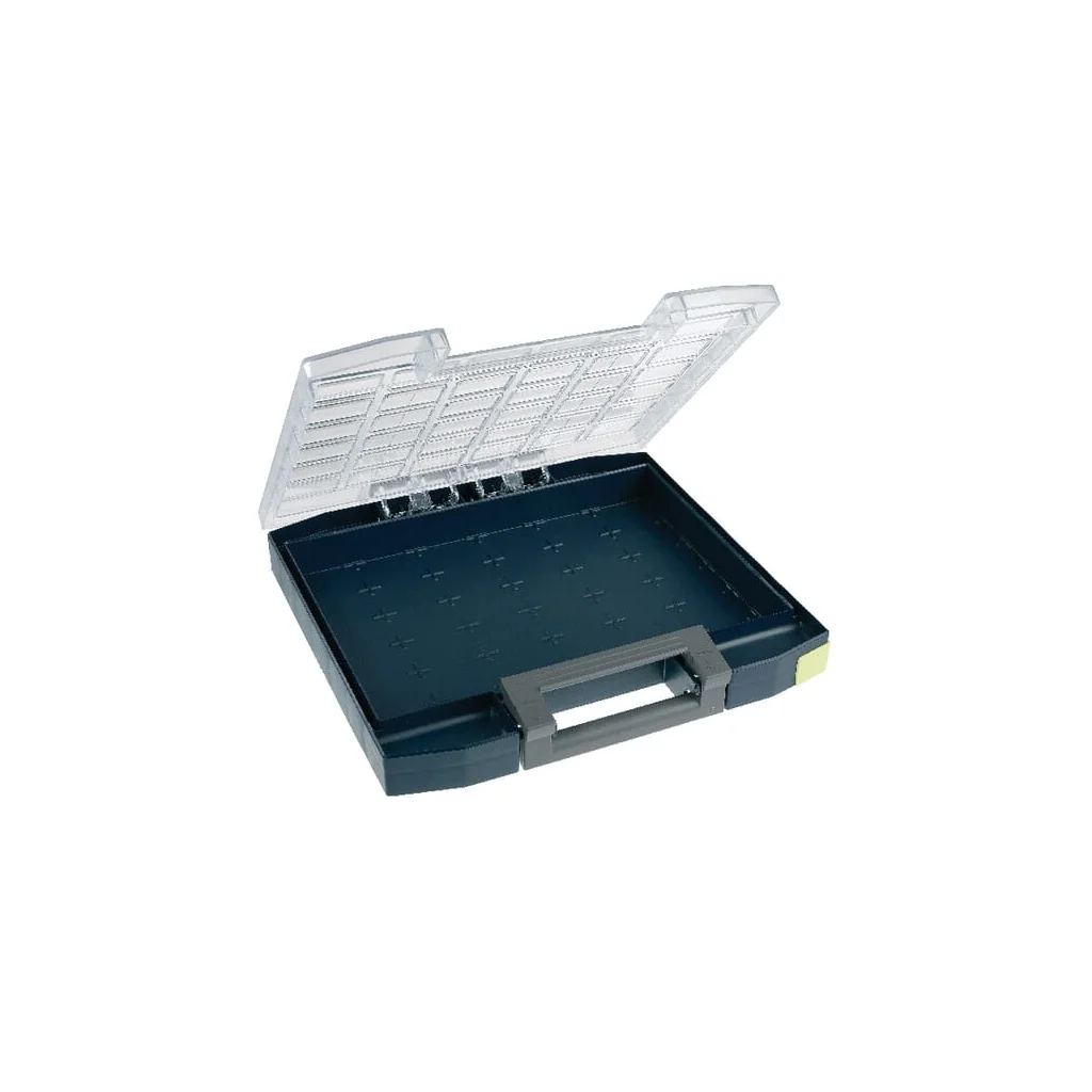 [AMAT2-64214] Cutie de sortiment 354x323x55mm, capacitate 8l, polipropilenă albastră, Boxxser 55 6x6 138321