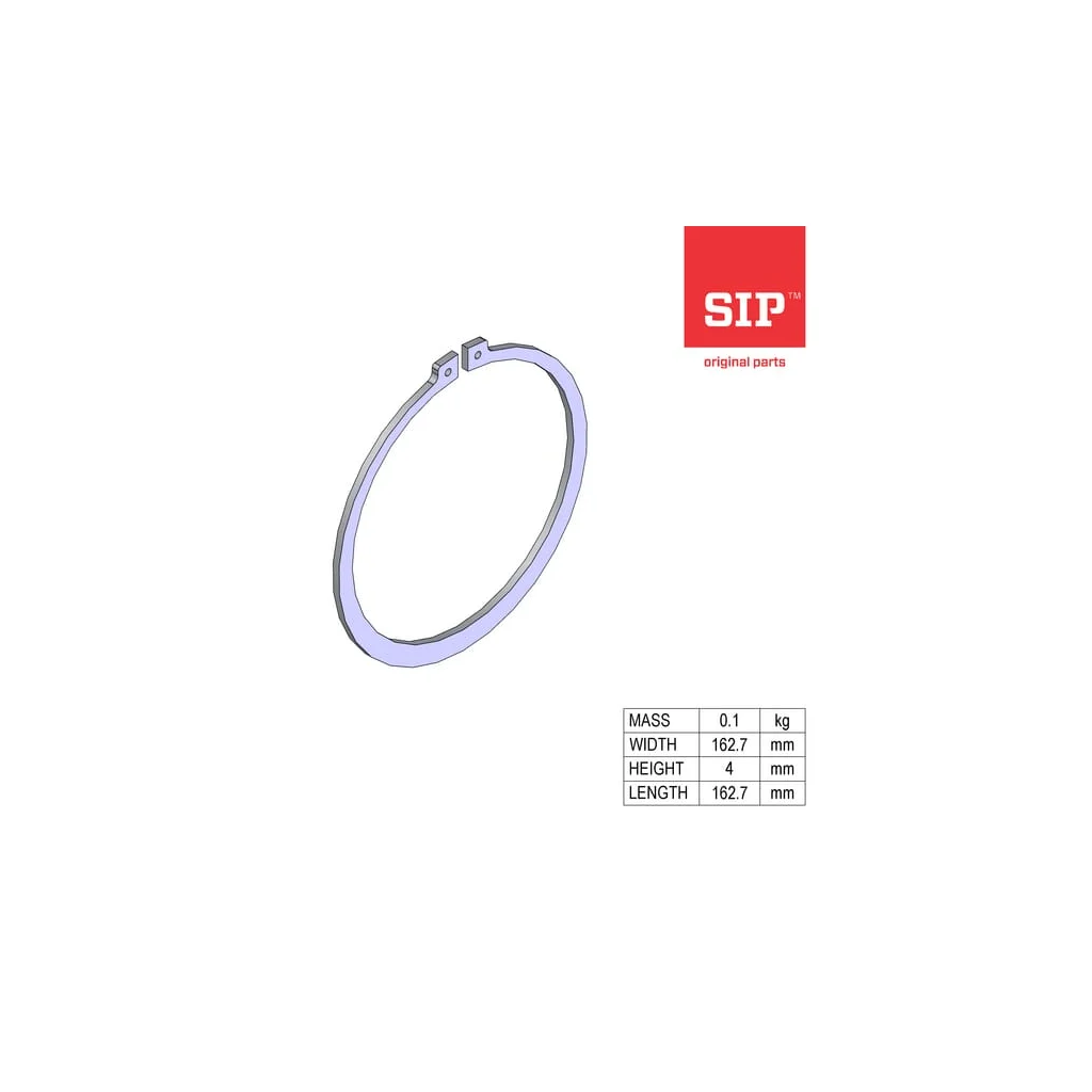 [AMAT2-70134] Inel de siguranță Z 150x4, DACROMET DIN 471 150671909