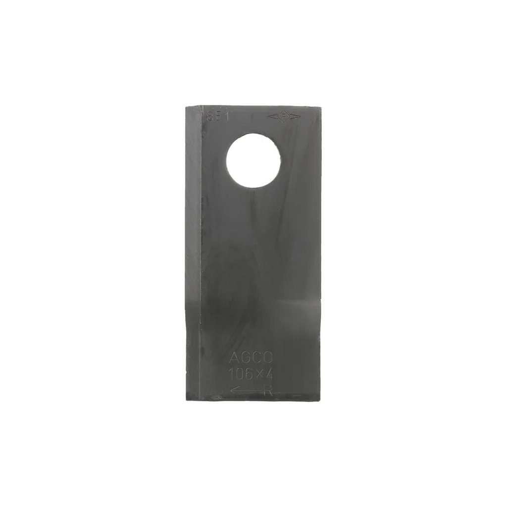 [AMAT2-57347] Lamă cositoare dreapta 106x48x4mm orificiu 19mm pachet 25 buc. potrivită pentru Fella 122330