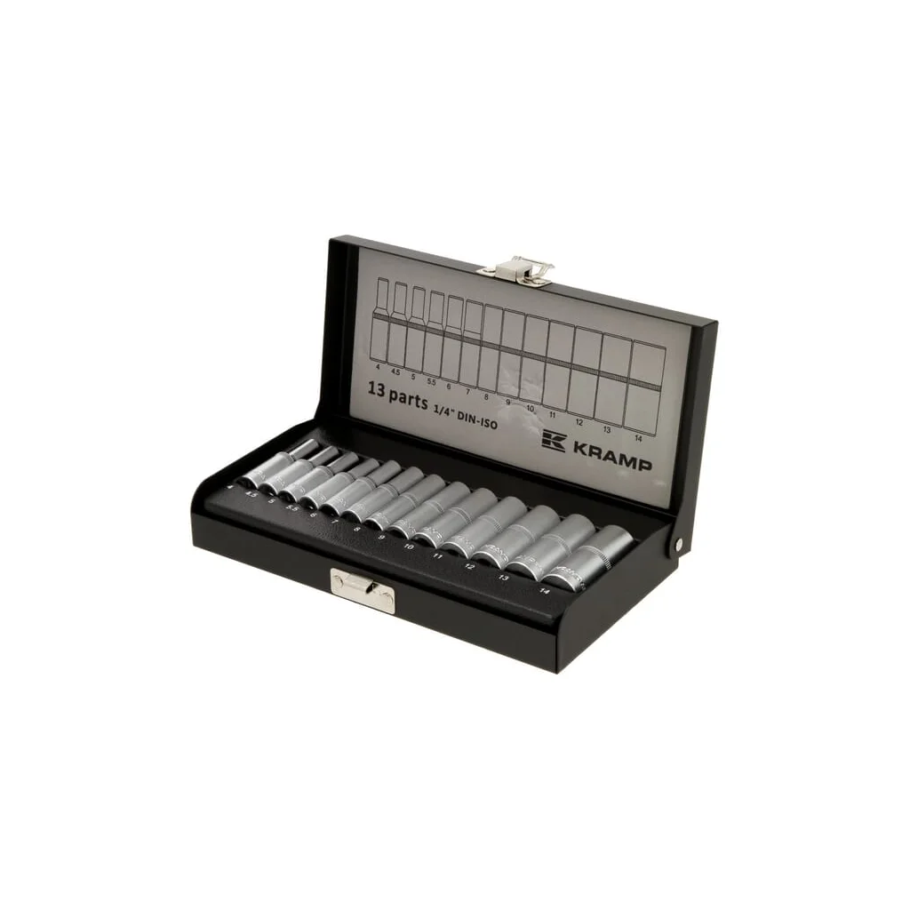 [AMAT2-78279] Set chei tubulare 1/4", 6 colțuri, 13 piese 1804922013KR