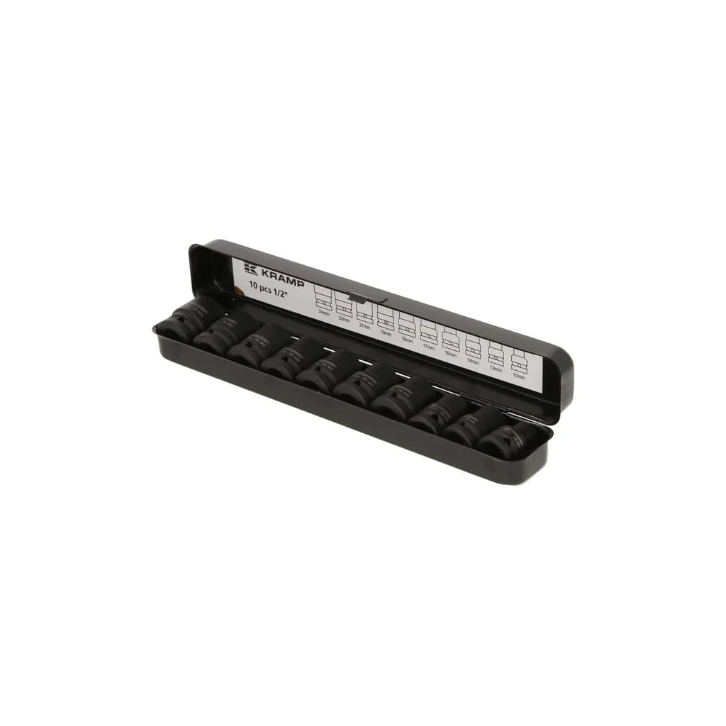 [AMAT2-78335] Set capete chei tubulare de impact 1/2" cu profil hexagonal interior, 10 piese 1803924010PKR