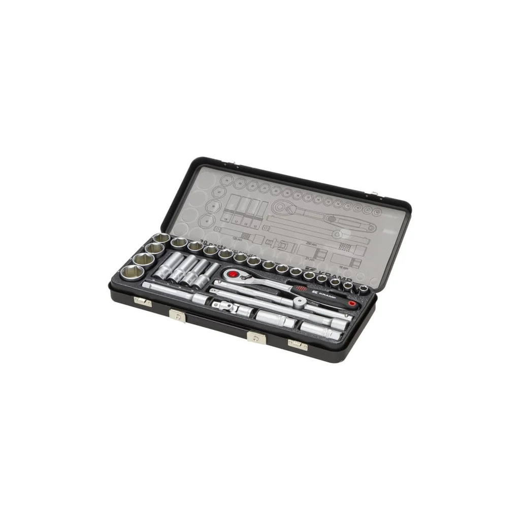 [AMAT2-78692] Set capete chei tubulare 1/2", 29 piese 180429200KR