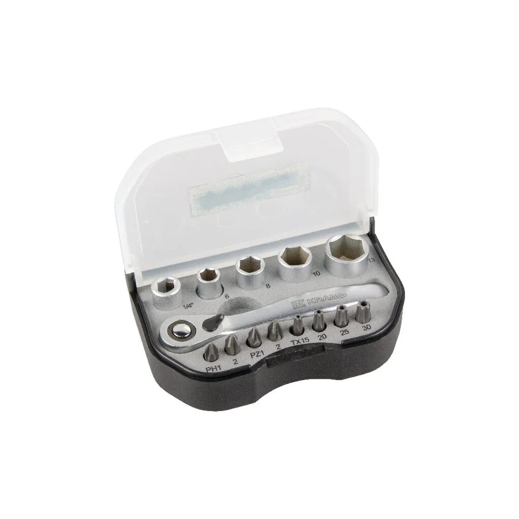 [AMAT2-78721] Set mini de capete șurubelniță și chei tubulare 1/4", 14 piese 1804970909KR