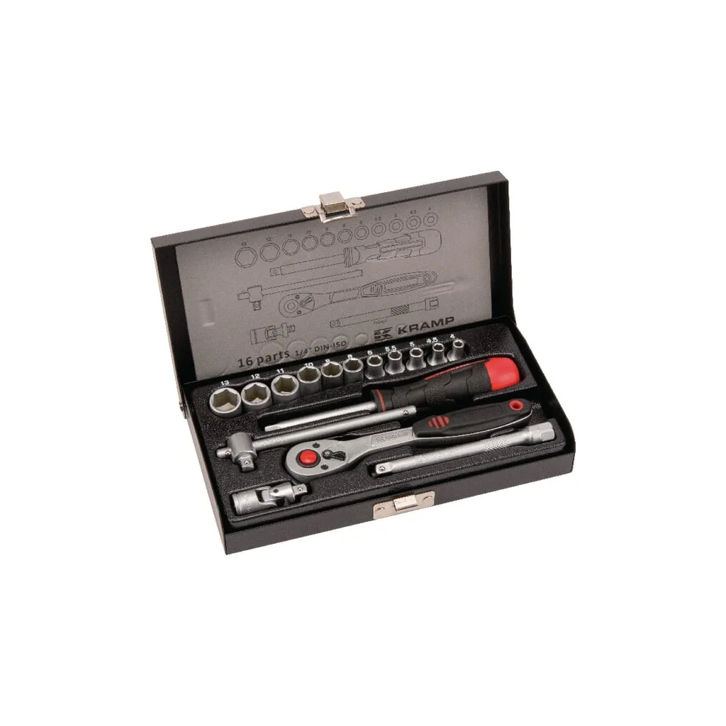 [AMAT2-78912] Set chei tubulare 1/4" 16 piese 1804922016KR