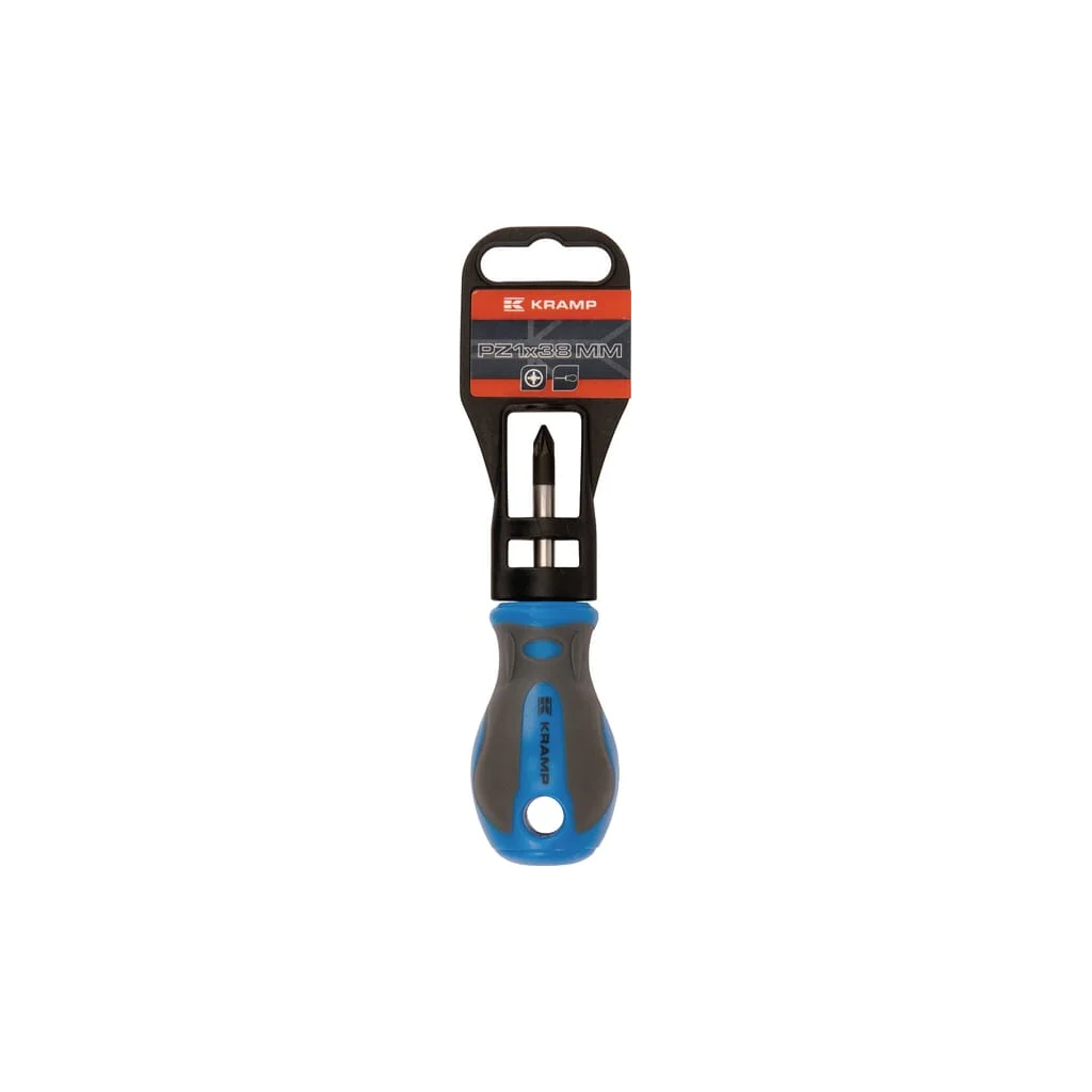 [AMAT2-79025] Șurubelniță în cruce scurtă cu mâner gros PZ1 x 38mm 180803201038KR